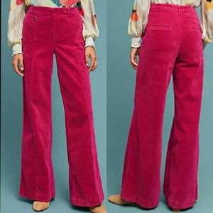 Anthropologie Ett:Twa Wide Wale Corduroy Trousers